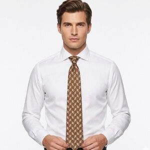 Guy Laroche Diffusion Men’s Neck Tie 100% Silk Made in Canada